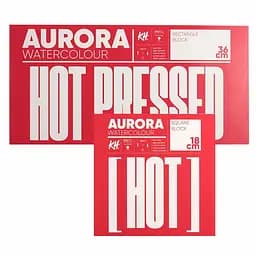 Склейка-блок для акварелі Watercolour 300г/м2 20 л HP (проклейка 4 сторони) дрібне зерно Aurora