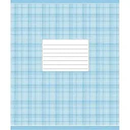 Зошит учнівський Школярик Шотландка 024-2578K в клітинку 24 аркушів