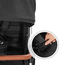 Прогулянкова коляска Hauck Uptown Melange Black, чорна (14827-3) - мініатюра 14