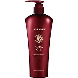 Шампунь для сухого і пошкодженого волосся T-Lab Professional Aura Oil Duo Shampoo відновлювальний 750 мл