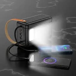 Зовнішній акумулятор Borofone Terra BJ32 80000mAh 22.5W Black [118229] - мініатюра 5