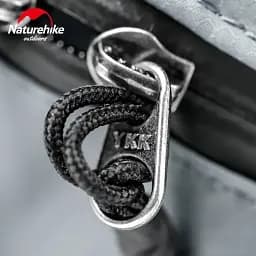 Рюкзак Naturehike Ultralight NH17A012-B компактний надлегкий 18 л сірий - мініатюра 6