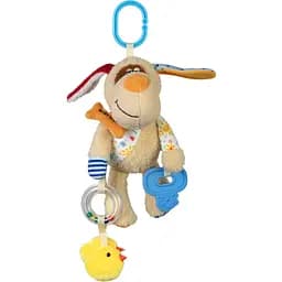 Іграшка-підвіска Baby Team з брязкальцем Песик (8537_песик)