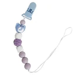 Цепочка для пустышки "Слон" Mega Zayka MGZ-0508(Violet) силиконовая