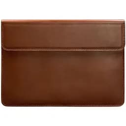 Кожаный чехол-конверт BlankNote на магнитах для ноутбука Универсальный Светло-коричневый