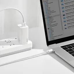 Кабель Baseus USB2.0AM-Type-C M, 2 м,(20V/3A), (66W) Superior Series Білий (CATYS-A02) - мініатюра 6