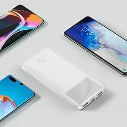 УМБ Baseus Bipow Digital Display Power Bank 10000mAh 20W (PPDML-L02) біла - мініатюра 5