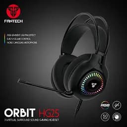 Ігрові Навушники Fantech HG25 Orbit Чорний - мініатюра 2