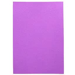 Фоаміран EVA Fluorescent Glitter HQ, 1.7 мм, Фіолетовий, з клеєм, А4, 10 аркушів в упаковці