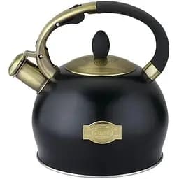 Чайник Gusto GT-1417-30 зі свистком 3 л чорний