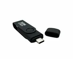 Флеш-накопичувач XON FlashDrive DuoConnect 256GB (USB 3.0 + USB Type-C) Чорний (FX3DR256PB 7553) - мініатюра 6