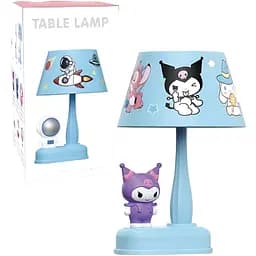 Детская настольная лампа Куроми голубая (343A)