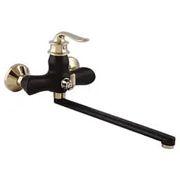 Змішувач для ванни Zerix Z22219-6 ZX0466 Чорний матовий