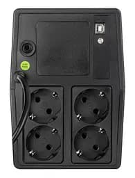 Джерело безперебійного живлення ProLogix 1000 ВА / 600 Вт / 7 А*ч (PLPU1000VA4LED) - мініатюра 6