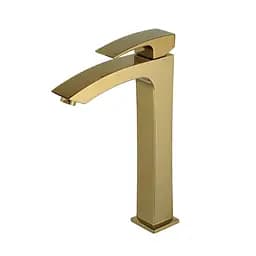 Змішувач для умивальника Gappo G1007-32 Золотий