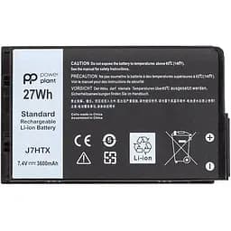 Акумулятор для ноутбуків PowerPlant DELL Latitude 12 7202 (J7HTX) 7.4V 3600 mAh