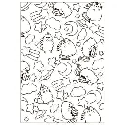 Розмальовка Pusheen 2 Yes 743274 Різнокольоровий shop (4823091921513) - мініатюра 2