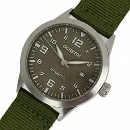 Годинник Ochstin Military Hook Green, 2 ремінця - мініатюра 2