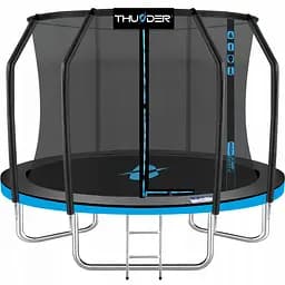 Батут із внутрішньою сіткою THUNDER Inside Elite 10FT 312 см Black/Blue