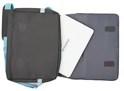 Сумка листоноша для ноутбука 15,6 Platinet Messenger PTO156MCG Сіра - мініатюра 3