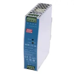 Блок живлення NDR-75-48 Mean Well на DIN-рейку (43-00521)