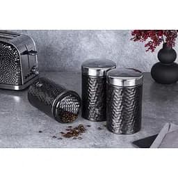 Набір ємностей Berlinger Haus Black Silver металевих 3 шт. (BH 6712) - мініатюра 2