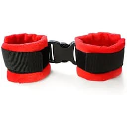 Поножи Art of Sex Ankle Cuffs - Soft Touch Червоні
