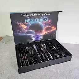 Набір столових приборів Gusto Neptunium GT-SFKS01-24  24 шт. (133608) - мініатюра 4