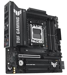 Материнська плата AM5 Asus TUF GAMING B850M-PLUS WIFI, B850, 4xDDR5, Int.Video (CPU), 4xSATA3, 3xM.2, 1xPCI-E 5.0 x16, 1xPCI-E 4.0 x1, ALC1220P, Realtek 2.5Gb, WiFi 6E, Bluetooth 5.3, 10xUSB 3.2 / 6xUSB 2.0, HDMI/DP, MicroATX - мініатюра 5