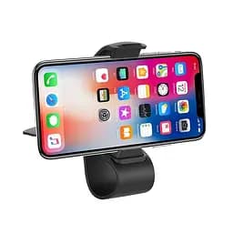 Автотримач Hoco CA50 Dashboard Car Mount Holder Black [73716] - мініатюра 2