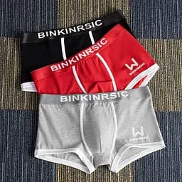 Комплект трусів боксерів "Binkinrsic" ХL Різнобарвний