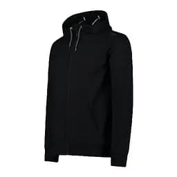 Кофта CMP Men's Stretch Hooded Sweatshirt Black XXL (1097-31D4317-U901 54) - мініатюра 3
