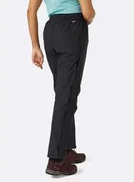 Штани-самоскиди Rab Downpour Eco Pants FZ Womens Short Leg 14 Чорний - мініатюра 3