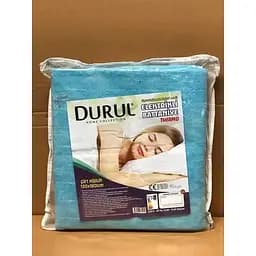 Електропростирадло флісове 120х160 см 2 температурних режими Турецьке простирадло з підігрівом від мережі Блактний