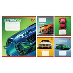 Зошити учнівські 36 аркушів лінія Yes Limited edition, 15 шт. в упаковці