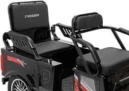 Електроскутер Триколісний Crosser TR-5 Tranzit (1200W, 72V,24Ah) Чорний - мініатюра 4