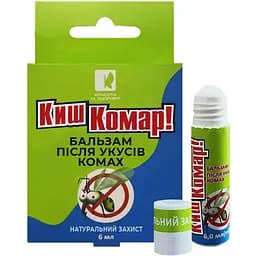 Бальзам після укусів комах Киш Комар! роликовий 6 мл
