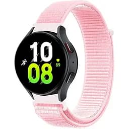 Ремінець Universal Nylon 20 mm Samsung/Amazfit/Huawei Pink
