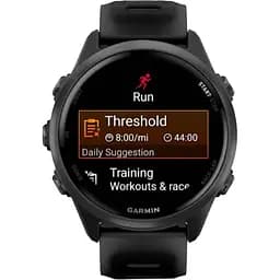 Смарт-годинник Garmin Forerunner 570 42mm Slate Gray Aluminum w. Translucent Black/Black Band (010-02970-00) - мініатюра 4