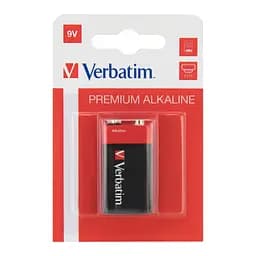 Батарейка Verbatim Крона Alcaline 9V x 1 (49924)