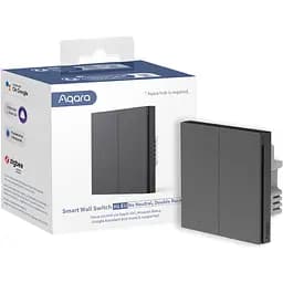 Розумний вимикач Aqara Smart Wall Switch H1 Grey (WS-EUK02) Global EU [111940] - мініатюра 4