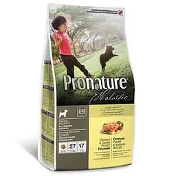 Сухий корм Pronature Holistic Puppy Chicken&Sweet Potato 2.72 кг Пронатюр з куркою та бататом корм для цуценят