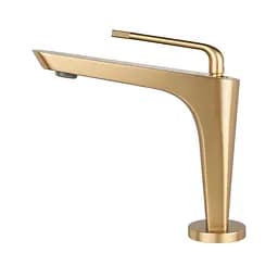 Смеситель для умывальника золотой Nett DG-21 Золотой