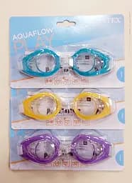 Окуляри для плавання 55602 від 8років, регульований ремінець, на блістері (6941057456027) МІКС