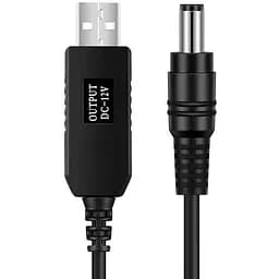 Кабель для Wi-Fi роутера USB-DC 12V з перетворювачем для живлення від павербанка