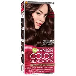 Фарба для волосся Garnier Color Sensation відтінок 4.12 перламутровий каштановий 110 мл (C6544101)