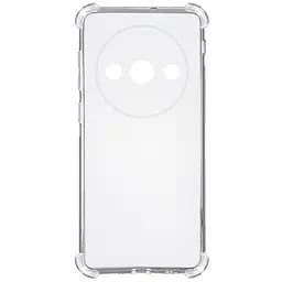 Чохол Getman TPU Ease logo посилені кути Full Camera для Xiaomi Redmi A3 Безбарвний прозорий