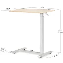 Стіл Hommex Mobidesk USB Maple ( TH-010 Maple) - мініатюра 2