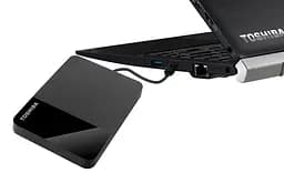Зовнішній жорсткий диск Toshiba 2.5" 1TB Canvio (HDTP310EK3AA) - мініатюра 4