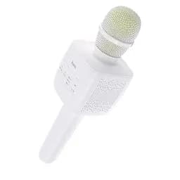 Мікрофон з караоке HOCO BK5 Contado (White) [54495] - мініатюра 2
